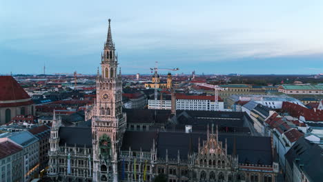 Munich-Old-Town-Aerial-Timelapse
